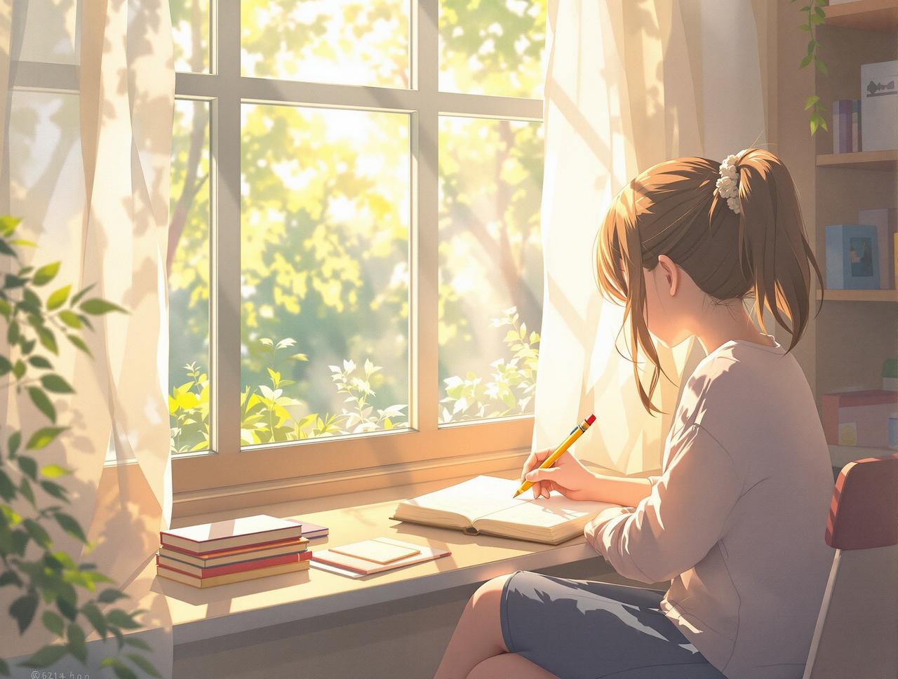 爱看剧 - 小悠的画画日记